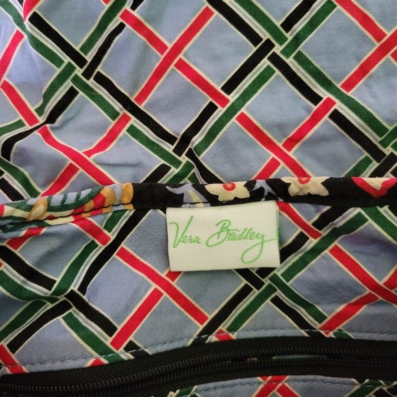 Retired Vera Bradley Floral Versailles Pattern Crossbody Handbag Purse - Picture 5 of 5